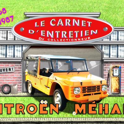 Carnet d'entretien citroën méhari