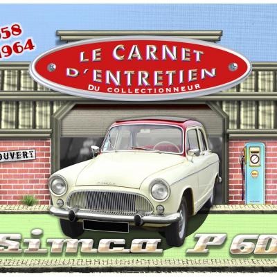 carnet d'entretien simca aronde P60