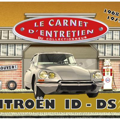carnet d'entretien Citroën DS ID 1968 - 1975