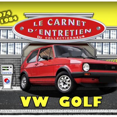 Carnet d'entretien Volkswagen golf