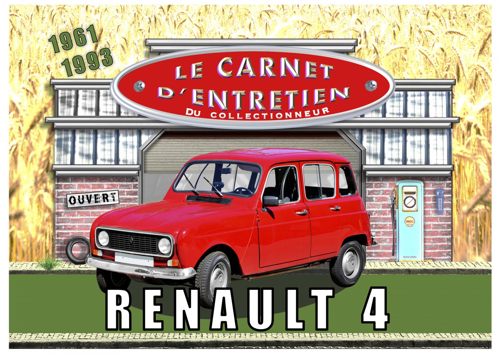 carnet d'entretien Renault 4 L