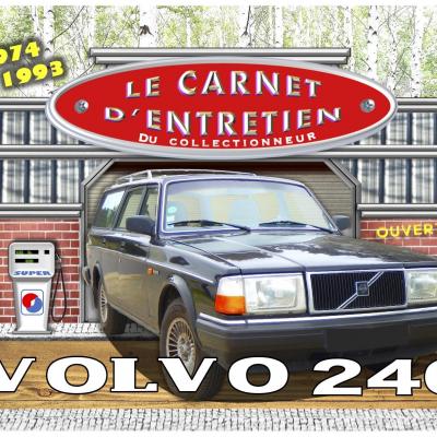carnet d'entretien Volvo 240